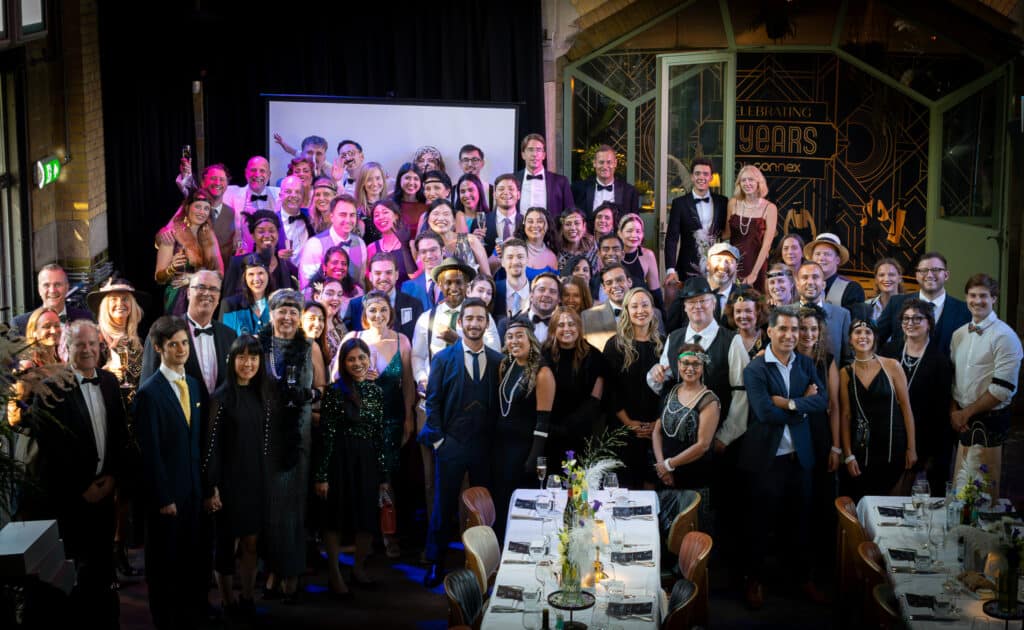 Five years of Connex celebrating